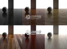 Thea Render渲染器木地板纹理材质合集包Thea Render Material Pack Vol.2