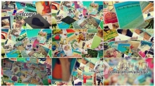 旅游照片个人写真专辑回忆相册婚礼幻灯片 AE模板 AE工程文件 Slideshow Project