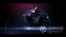 故障3D标志LOGO动画科技人IT技术公司宣传片头视频 AE模板 AE工程文件 Glitch Tech Logo