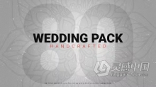 80多个设计独特且优雅的时尚婚礼全屏标题动画AE模板下载 Wedding Pack 80+ Handcrafted