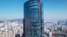 实拍视频素材-航拍昆明地标昆明广场建筑大楼实拍视频素材