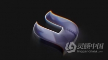 辉光轮廓描边光线绘制光滑标志动画AE模板下载 Cinematic Logo Animation