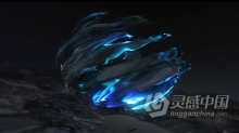 黑暗湿地场景龙卷风漩涡视觉效果粒子光效特效LOGO视频片头 AE模板 AE工程文件 Outworld Logo
