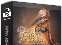 99款蒸气和烟雾效果PS笔刷 Ron’s Steam and Smoke